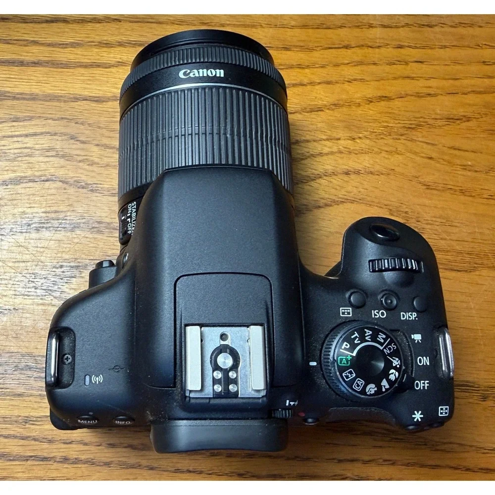 Canon EOS Rebel T6i DSLR Camera Bundle: 18-55mm & 75-300mm Lenses